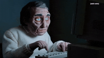 Old Man Typing GIFs - Get the best GIF on GIPHY