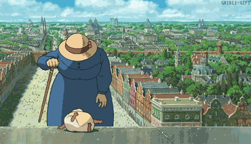 Image result for studio ghibli witch gif