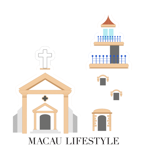 Church Lighthouse Sticker by Macau Lifestyle Media