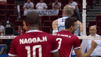 High Five Fighting Spirit GIF by Volleyball World