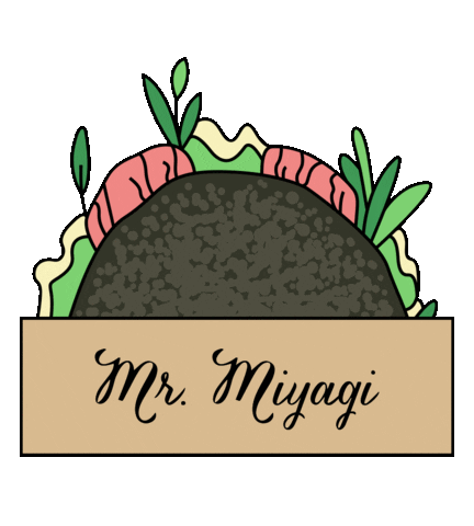 Mr. Miyagi Sticker