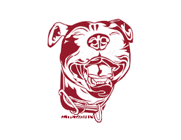 Happy Pit Bull Sticker by Pit Bull Advocates of America