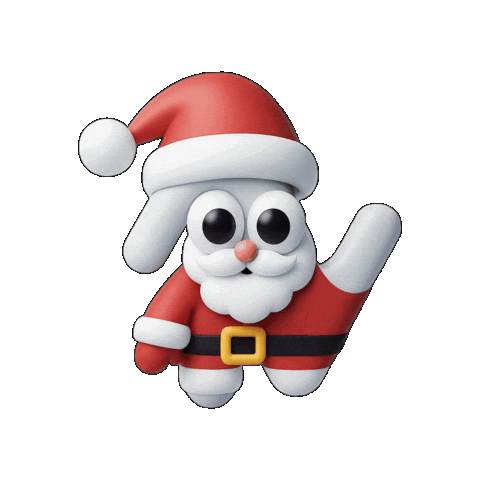 Santa Claus Feliz Sticker by Brifly