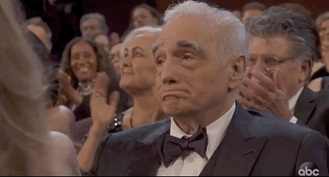 Martin Scorsese Oscars GIF by The Academy Awards - Find & Share on GIPHY