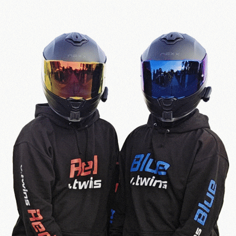 Red And Blue Love GIF