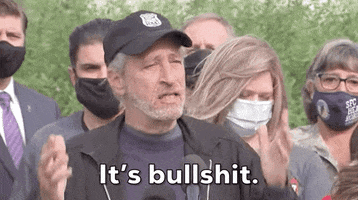 Jon Stewart Bullshit GIF by GIPHY News