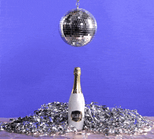 Champagne Disco Ball GIF by Luc Belaire