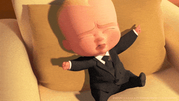 thebossbaby drink hungry cry drinking GIF