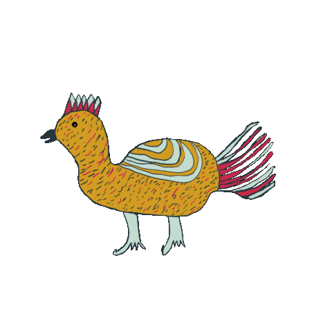 Happy Bird Sticker by weserholz