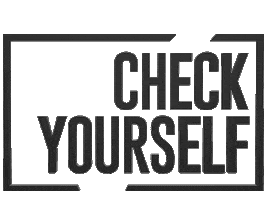 Checkyourself Sticker by SystemofStrength
