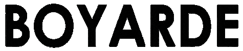 Black Sticker by Boyarde Art House