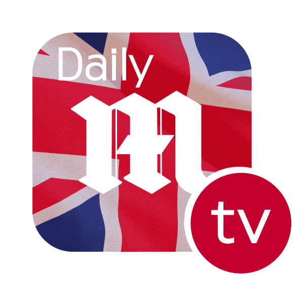 Daily Mail Flag Sticker by DailyMailTV & DailyMail.com