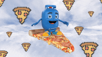ultragazoficial food pizza hungry comida GIF