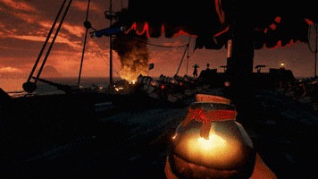 Fire Attack GIF by Sea of Thieves