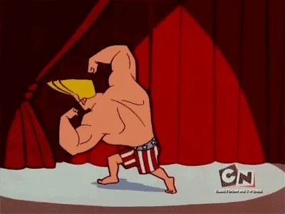 pose belly GIF