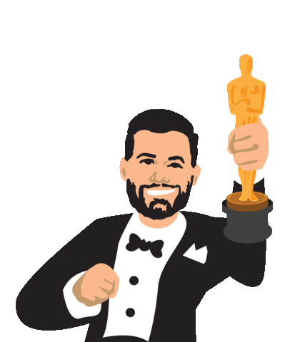 Academy Awards Oscars Sticker by Jimmy Kimmel Live