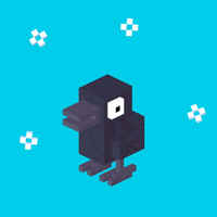 hipster whale bird GIF by Crossy Road