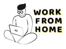 Wfh Sticker by First Launch - A Full Service Digital Marketing Agency