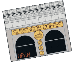 Architecture Building Sticker by Sunergos Coffee
