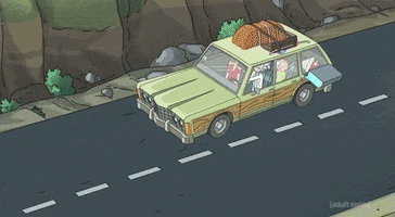 Season 4 Car GIF by Rick and Morty