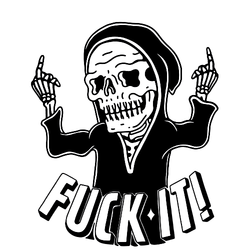 Burn It Down Sticker by creaturefiends