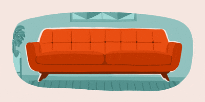 Mad Men House GIF by Katie Thierjung / The Uncommon Place
