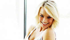 margot robbie blow kiss GIF