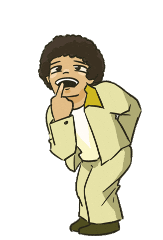Teeth Manzai Sticker