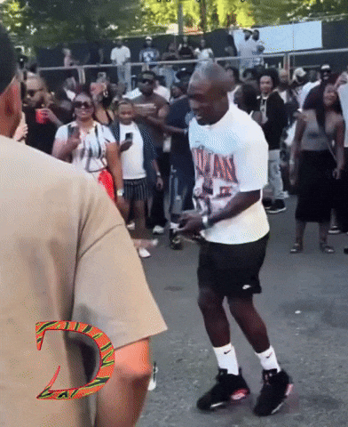 Hype Me Up Gang Dance GIF by Dobbi Apparel