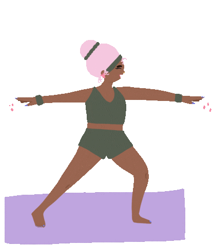 Bem Estar Dance Sticker by Lu Ferreira