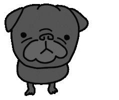 Dog Pug Sticker