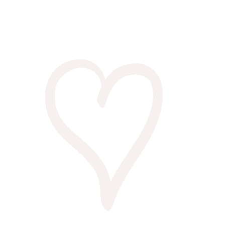 White Heart Love Sticker