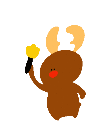 Reindeer Sticker