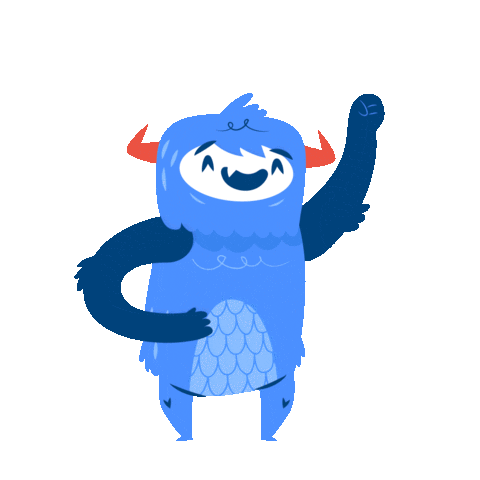 Excited Dance Sticker by Familiar Creatures