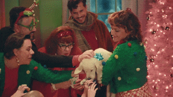 Christmas Vacation Puppy GIF by Norah Jones