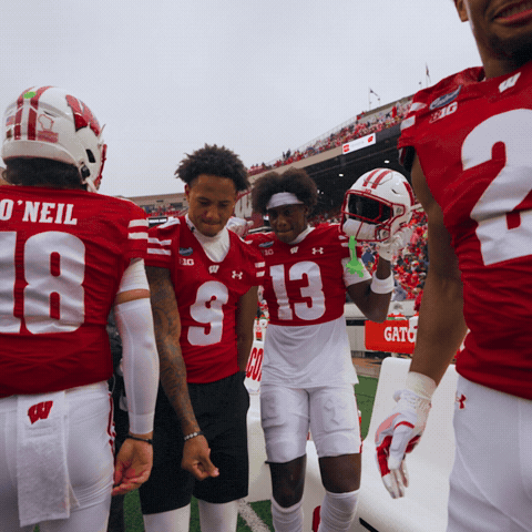College Football Dancing GIF by Wisconsin Badgers