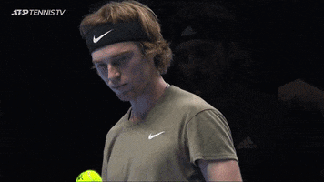 Looking Andrey Rublev GIF by Tennis TV