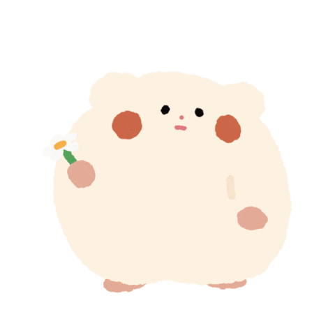 Hamster Love Sticker