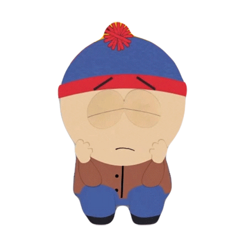 Sad Stan Marsh Sticker by South Park