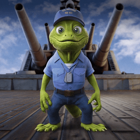 Chuck the Iguana LOL