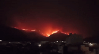 Val d'Ebo Fire Burns Overnight in Spanish Hills