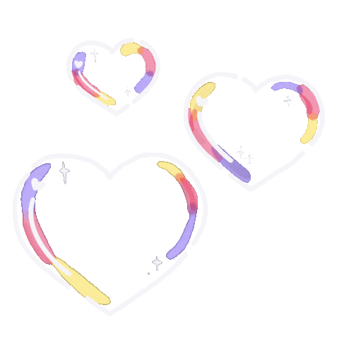 Heart Bubble Sticker