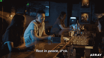 Drunk Rest In Peace GIF by ARRAY