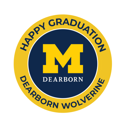 Umd Class Of 2022 Sticker by University of Michigan-Dearborn
