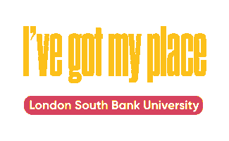 London South Bank University Clearing Sticker by LSBU