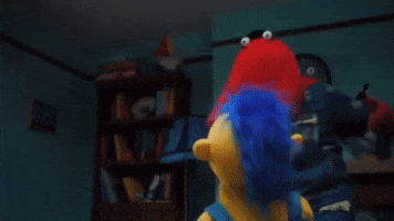 Dont Hug Me Im Scared GIF