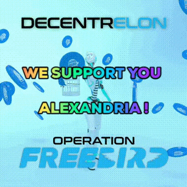 Crypto Alexandria GIF by decentrelon