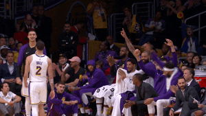 Happy Javale Mcgee GIF by NBA