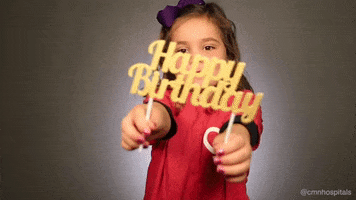 Happy Birthday Kids GIF by Children's Miracle Network Hospitals