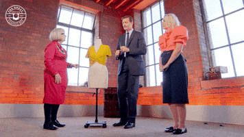 Excited Dance GIF by The Great British Sewing Bee